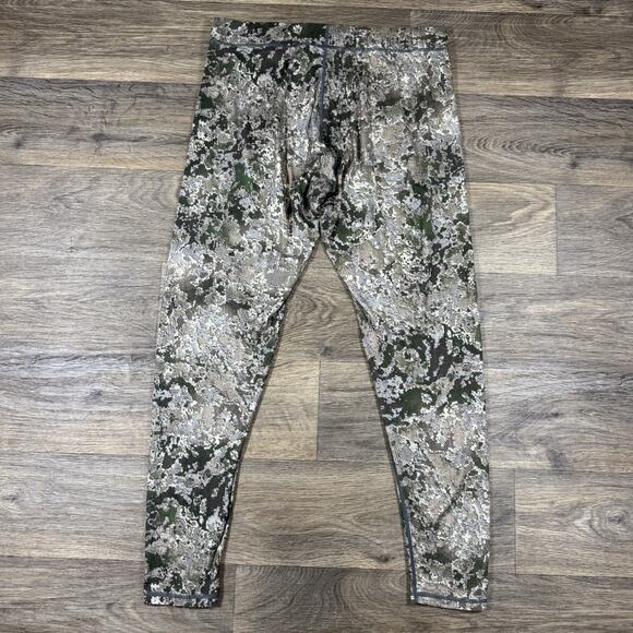 SKRE GEAR MERINO WOOL BOTTOMS MEN'S 2XL SUMMIT Camouflage Base Layer Pants - Picture 9 of 11